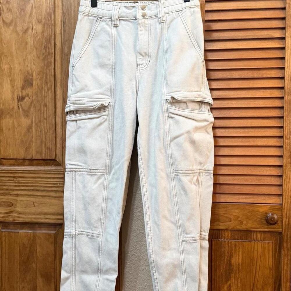 PacSun cream color cargo pants